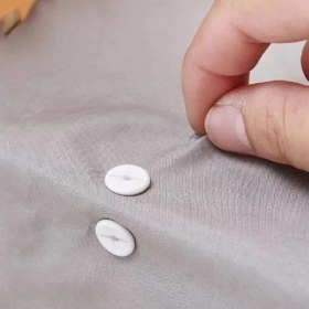 Resim Yorgan Kılıfı ve Çarşaf Tutucu Sabitleyici Düğme Kiti 