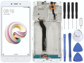 Resim Xiaomi Redmi ile Uyumlu Redmi GO Lcd Ekran Dokunmatik Full Çıtalı Beyaz 
