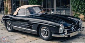 Resim 1:18 Mercedes Benz 300 SL W198 Softtop 
