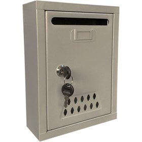 Resim veta metal Posta Kutusu 1'li-gri 