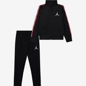 Resim Nike Jdb Jacket And Pants Set Çocuk Siyah Eşofman Takımı 