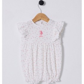 Resim U.S. Polo Assn. U.s. Polo Assn Kız Bebek Pembe Tulum Pembe 