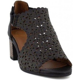 Resim Venüs 1857215y Topuklu Zımbalı Deri Kadın Sandalet 001 