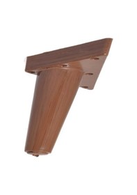 Resim Zeygen Sena Plastik Mobilya Baza Koltuk Kanepe Ayak 4 Adet 12 Cm Ceviz 