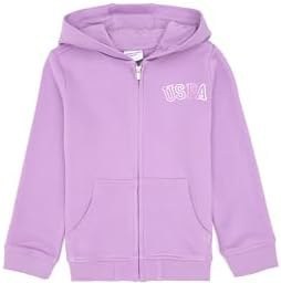 Resim U.S. Polo Assn. Kız Çocuk Lila Sweatshirt 50316837-VR034 
