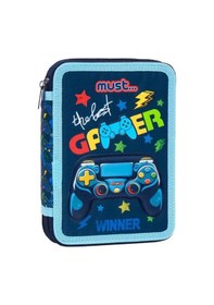 Resim Liz Kalem Kutu İki Katlı Dolu The Best Gamer 