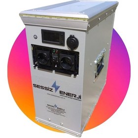 Resim Sessiz S10 M100 Lityum Bataryalı Jeneratör 1kw 