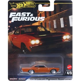 Resim Hot Wheels Fast Furious 1970 Custom Plymouth Roadrunner JBL87 