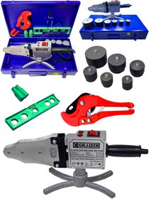 Resim Graizer Powerforge Plastik Boru Kaynak Makinesi Full Set 