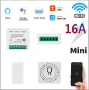 Resim MTM Tuya Akıllı 16a Mini Wı-fı Modülü Anahtarı 