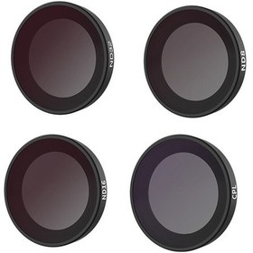 Resim Novahub Insta360 Go 2/3 Uyumlu Telesin Filtre Seti - Nd & Cpl, Yüksek Kalite Optik Cam Şeffaf 