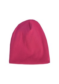 Resim Luess Çocuk Unisex Fitilli Kışlık Bere Koyu Pembe 