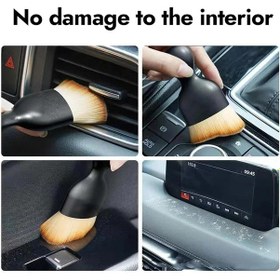 Resim Kosona Araç İç Temizlik Fırçası - Hava Delikləri, Boşluklar Ve Klavyeler İçin Yumuşak Tüyler - Zararsız, Hafif Ve Ev-ofis Kullanıma Uygun 