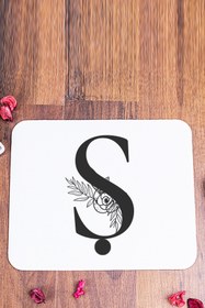 Resim Procity Ş Harfi Çiçekli Mouse Pad 