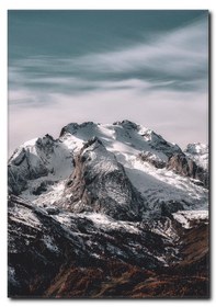 Resim Kartıl Dağlar Kanvas Tablo Mn-1071 