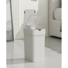 Resim 9litre Sensörlü Otomatik Çöp Kovası Ofis Mutfak Banyo Balkon Akıllı Çöp Kovası 