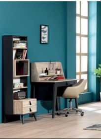 Resim Çalışma masa Urlu RODİ SOHO Model Kitaplık koltuk Kaliteli Suntalem Demonte ürün İtinalı paket kargo El Yapım 