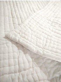 Resim El Sırıması El Dikimi Tek Kişilik Yün Yorgan 