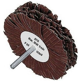 Resim Steindl Sanding Star Daire Yaprak Zımpara 80 Kum 