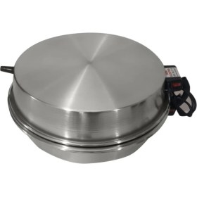 Resim 50 cm Elektrikli Tandır Sacı, Gözleme, Lahmacun, Ekmek, Pizza ve Katmer Için Ideal 