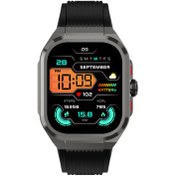 Resim S-link Glowy W30 Amoled 2.05 İnç Ekran Akıllı Saat Siyah 