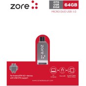 Resim Zore 3.0 Micro Metal OTG 64 GB 