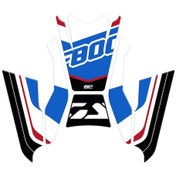 Resim GP Kompozit BMW F 800 GS 2024 Uyumlu Tank Pad Seti Mavi-Kırmızı 