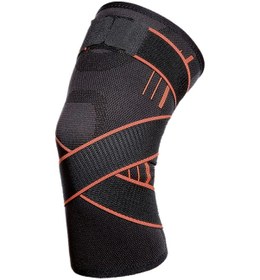 Resim Skycıty - Profesyonel Diz Destekli Spor Ve Açık Hava Koşu Koruyucu Dizlik Turuncu M Beden Çok Renkli 