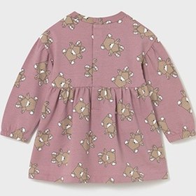Resim Mayoral Pembe Kız Bebek Desenli Elbise 2916 Pembe 
