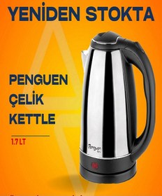 Resim Empressco 1,8 Litre Gri Çelik Depo, Sağlam ve Şık Tasarım 