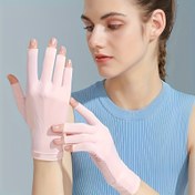 Resim 1 Çift Profesyonel UPF200+ UV Koruma Eldiveni Jel Manikür için, Anti-UVA & UVB 999+ Parmaksız Tırnak Lambası Eldiveni, Koku Yok, Elektrik veya Pil Gerektirmez, UV Işınlarına El Maruziyetini Önler 