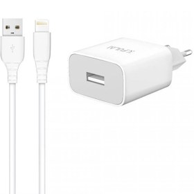 Resim K.FULAI 10W-2.4A Hızlı Şarj Adaptörü Lightning KA-01i 