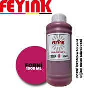 Resim FEYİNK ® Forni Ecosolvent Dijital Baskı Mürekkebi Epson İ3200 Kafa Uyumlu Magenta (Kırmızı) -1000ml- 