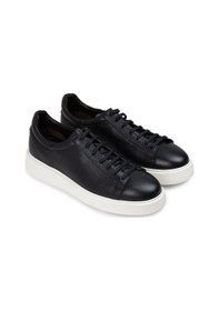 Resim Deery Hakiki Deri Lacivert Erkek Sneaker Ayakkabı - 01954Mlcve01 Lacivert 