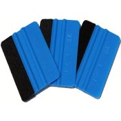 Resim Dashanshop 3 Adet Tüylü Kare Kazıyıcı, Araç Kaplama Ve Boya Film Aracı 