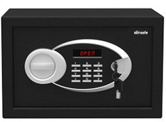 Resim Insafe ISEUC20 Küçük Boy Lcd Ekranlı Çelik Para Kasası - Değerli Eşya ve Mücevher Kasası 