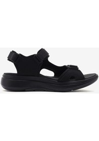 Resim Skechers Go Walk Arch Fit Sandal - Mission İi Erkek Siyah Sandalet 229064 Blk Siyah 