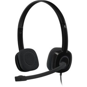 Resim logitech H151 981-000589 Strereo 3.5mm Kablolu Mikrofonlu Kulaklık 