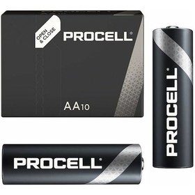 Resim Procell Endüstriyel Alkalin Lr6 Aa Kalem Pil 10lu Paket Fiyatı Duracell 