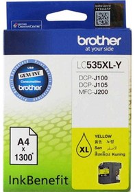 Resim Tonersepeti Brother Lc535xl Sarı Kartuş 