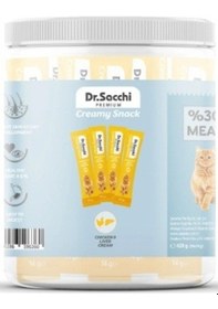 Resim Dr. Sacchi Creamy Sıvı Tavuklu Ciğerli Kedi Ödülü 30 Adet 