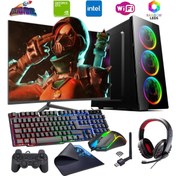 Resim COLLECT INTEL I5 3N 8GB 480GB SSD 4GB GT740 24" Monitörlü Oyun Bilgisayarı (Gaming SET) 