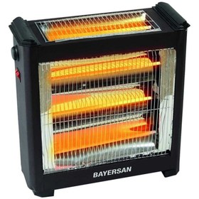 Resim BAYERSAN 3003 Şömine Tipi Isıtıcı Soba 4 Çubuklu Quartz Isıtıcı 2400w 