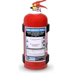 Resim Hk Yangın Söndürme Tüpü Kuru Kimyevi Tozlu Söndürücü 1 kg (SKT:2025 