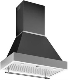Resim Bertazzoni KC36HERTNE 90 cm Duvar Davlumbazı İçin Mat Siyah Kanopi 