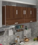 Resim Kenzlife hazır mutfak perenna cvz 060*180*32 mutfak banyo dolabı kapaklı raflı 