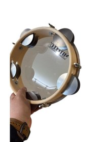 Resim Arap Fasıl Tefi Profesyonel Ten Rengi Carbon Kasnak Mitello Film 