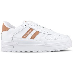 Resim Slazenger Camp In Kadın Sneaker Ayakkabı Beyaz / Somon Beyaz / Somon Beyaz - Somon - Pembe 