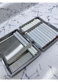 Resim Metal Sigara Tabakası, Sigara Kutusu N11.1332 