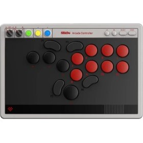 Resim 8bitdo All Button Arcade Stick Bluetooth Kablosuz Nintendo Switch , Pc, Macos, Steam & Raspberry Pi Uyumlu 